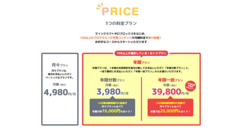 デジタネの料金